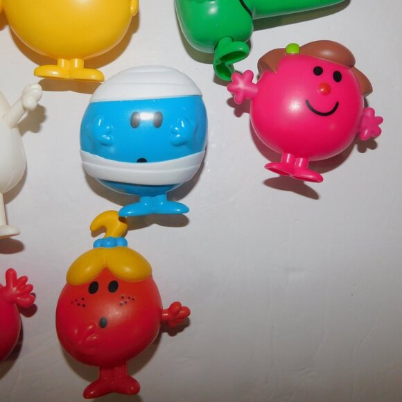 Lot 15 McDonalds Mr. Men & Little Miss Toy Figures and Cups R. Hargreaves - Picture 8 of 8